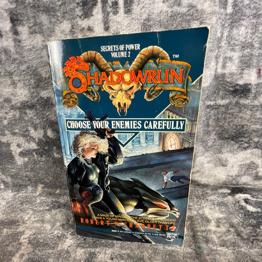 Shadowrun‎ Choose Your Enemies Carefully Robert Charette Vol 2 Cyberpunk RPG